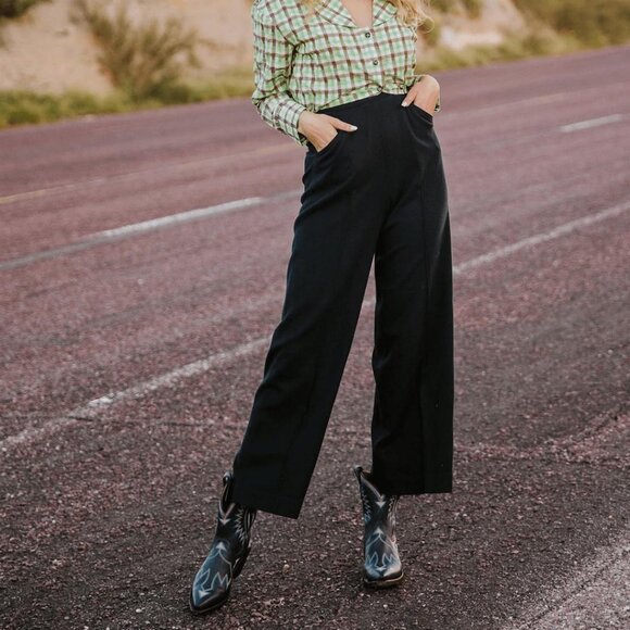 Metallic Embroidered Cowgirl Boots For Women Pointed Toe Western Chunky Heel - Picture 5 of 6